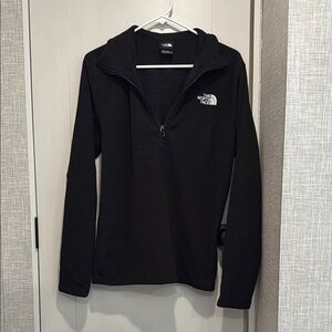 The North Face Black Quarter-Zip Pullover